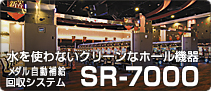 水を使わないクリーンなホール機器 SR7000